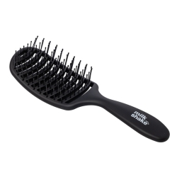 MILK SHAKE BLACK VENT BRUSH juodas plokščias šepetys